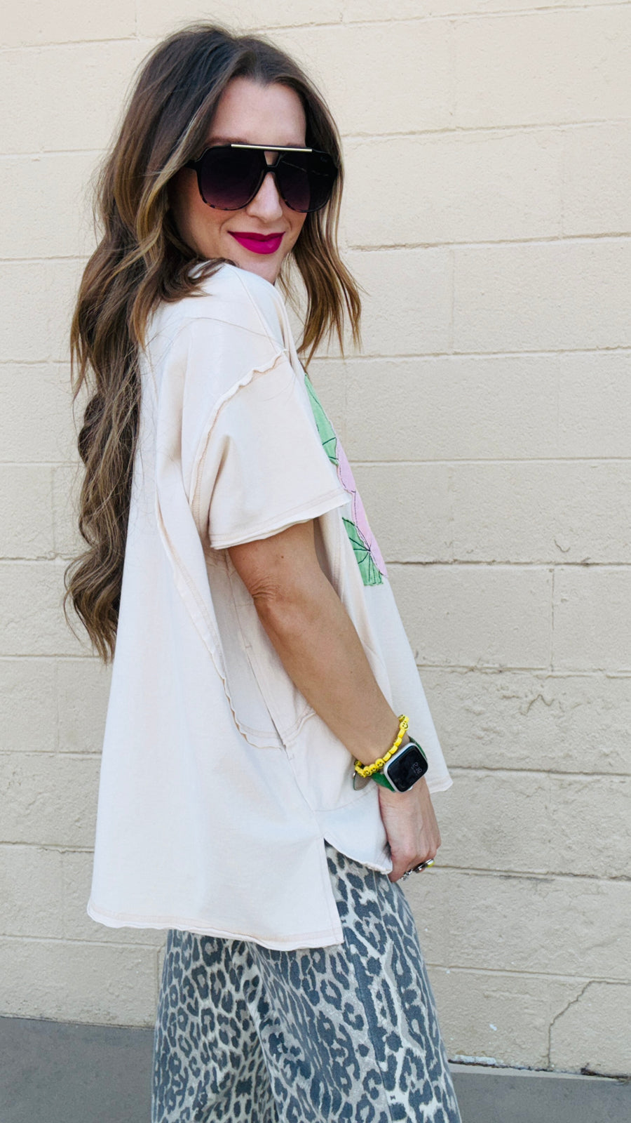 Bloom Boxy Pocket Tee