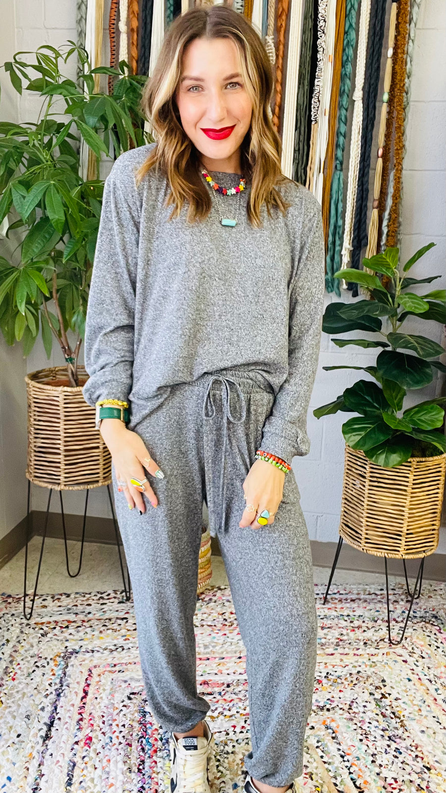 Andi Soft Long Sleeve And Jogger Set