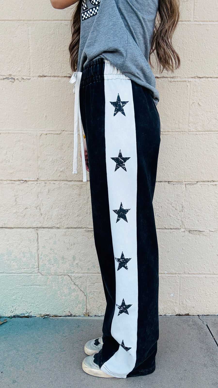 Stellar Stride Wide-Leg Pants