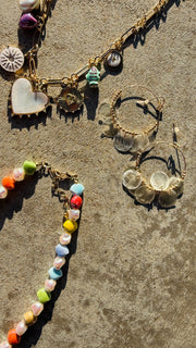 Coastal Glow Gold Earrings