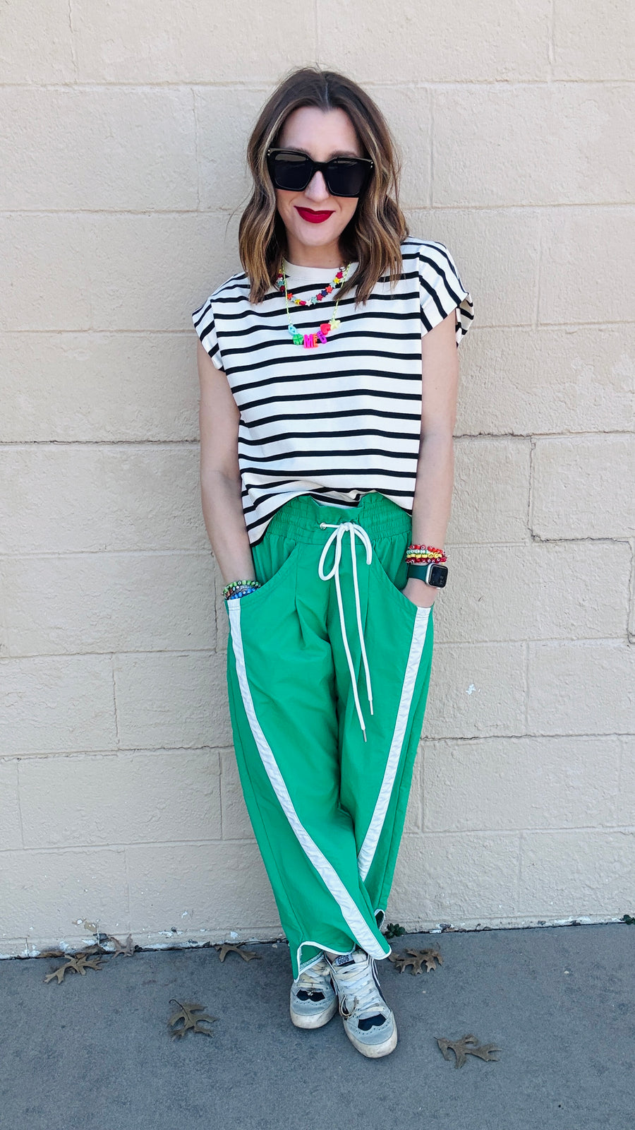 Keepin' it Classic Striped Cap Sleeve Top