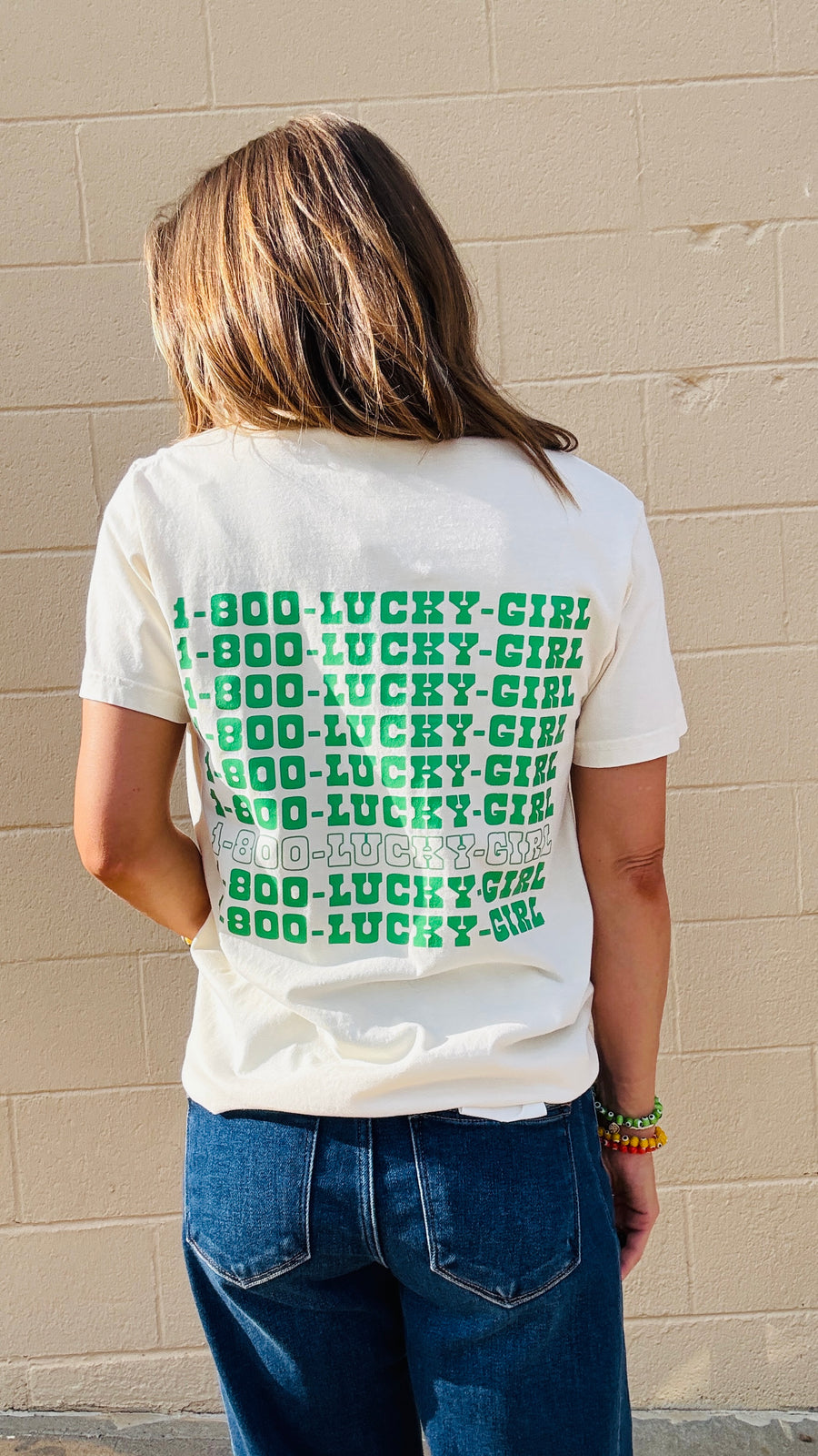 Lucky Girl Graphic Tee