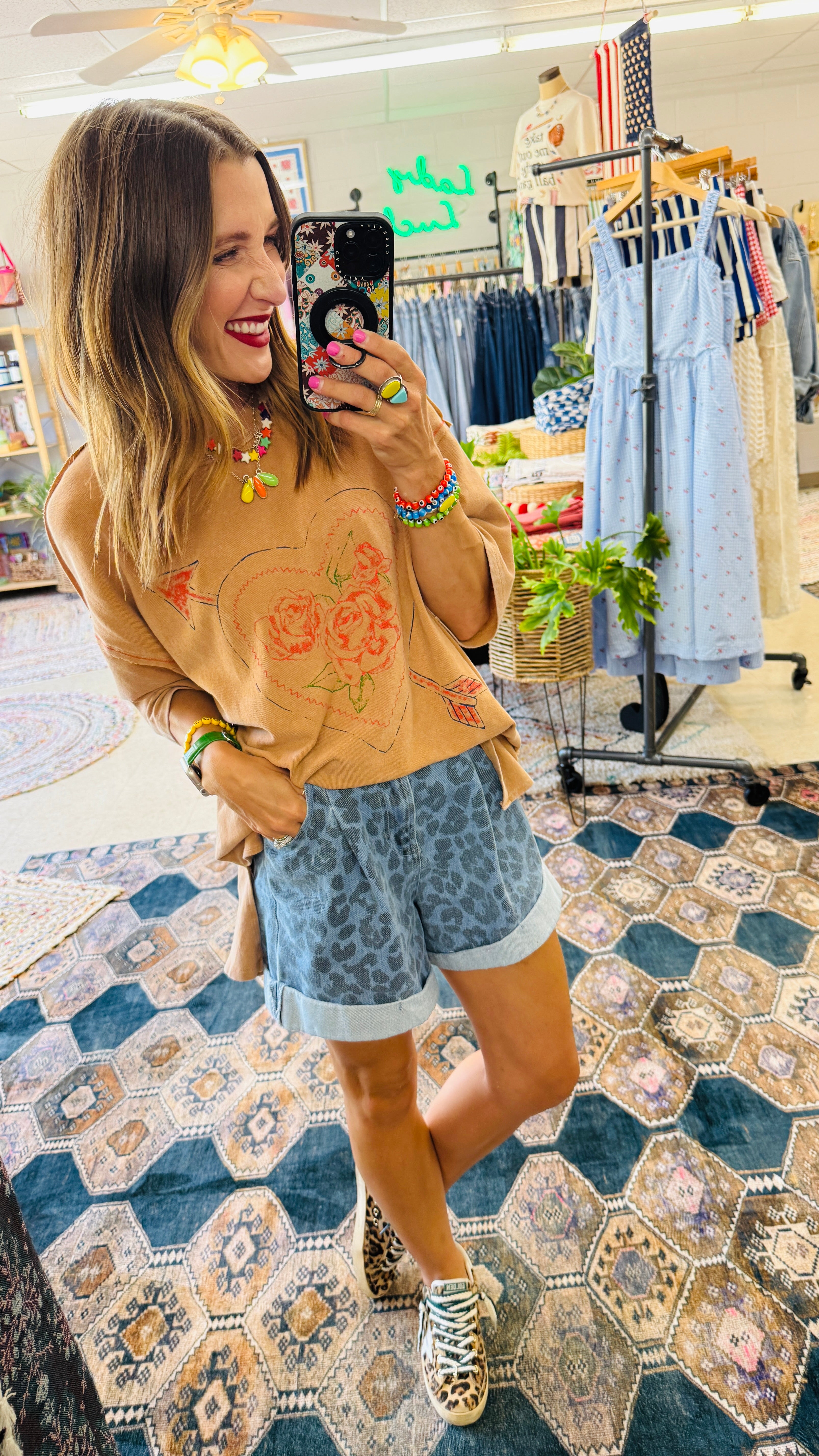 Urban Safari Shorts-Denim