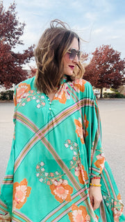 Lady Love Satin Kaftan