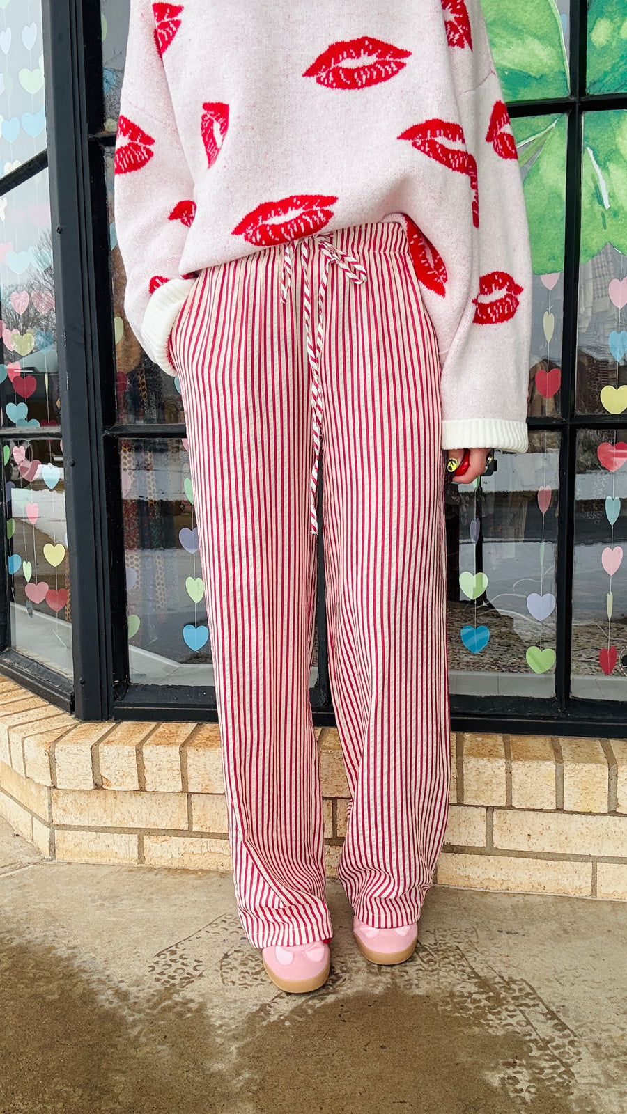 Seaside Stripes Relaxed Pants