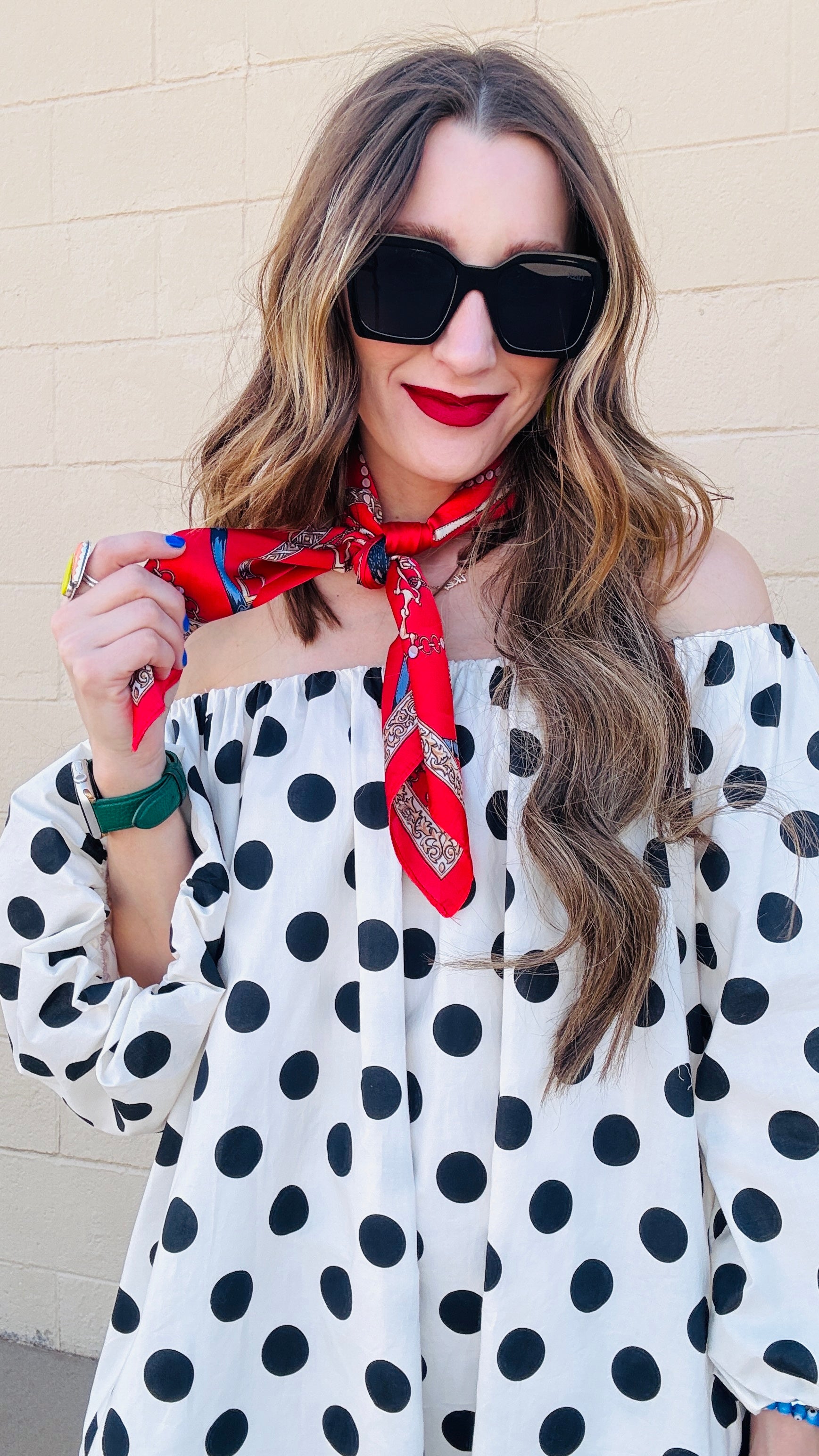 Forever Red Scarf