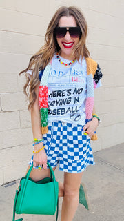 Prism Patchwork Tie-Front Vest