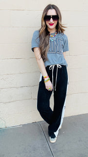 Stellar Stride Wide-Leg Pants