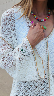 Enchanted Lace Hooded Top