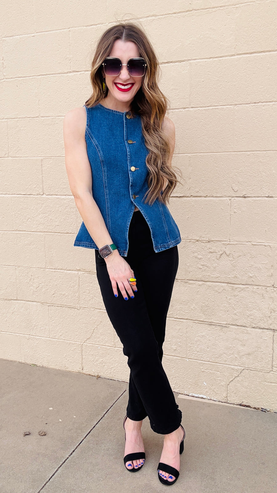 Indigo Luxe 2-Piece Denim Set