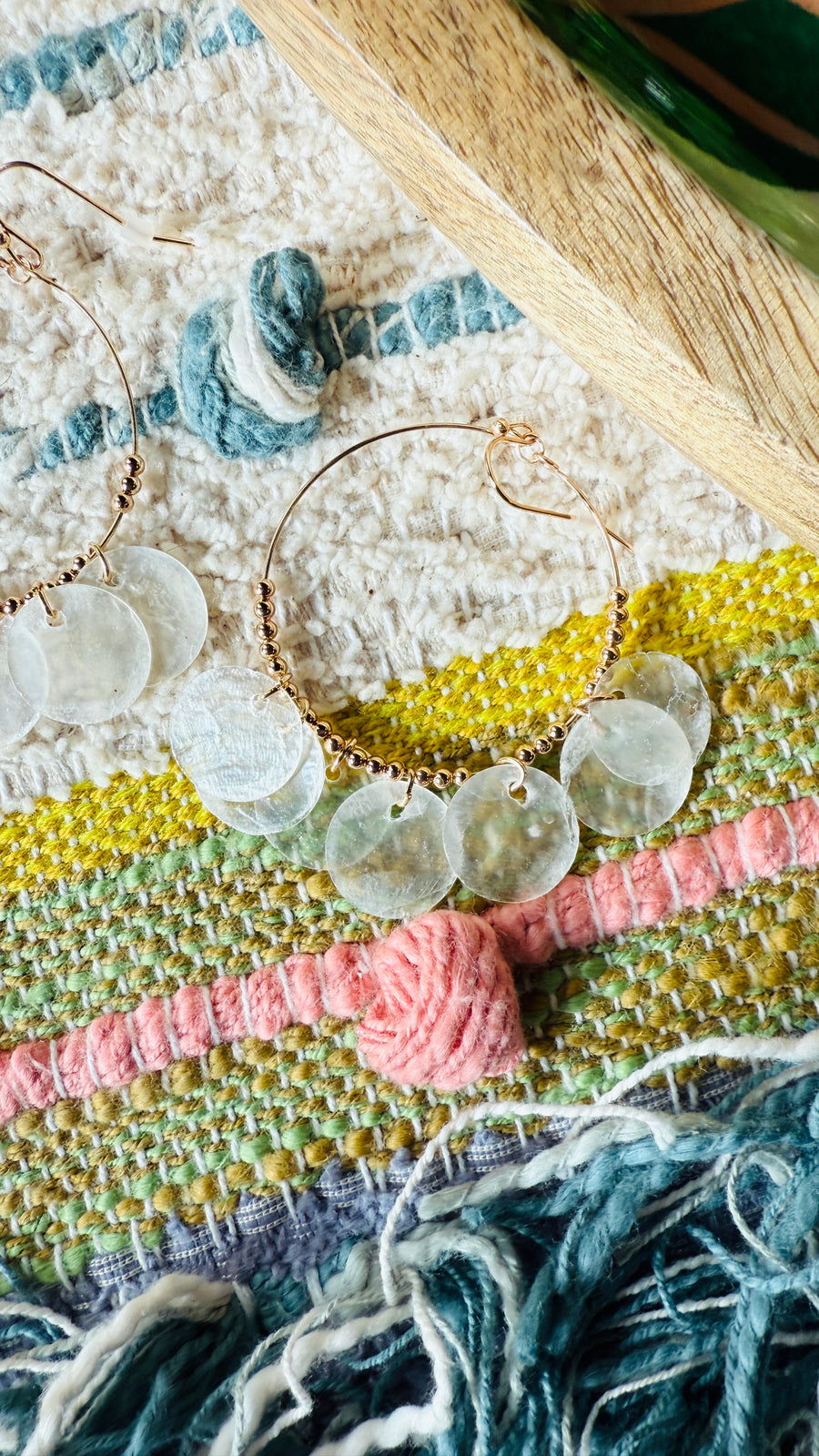 Coastal Glow Gold Earrings