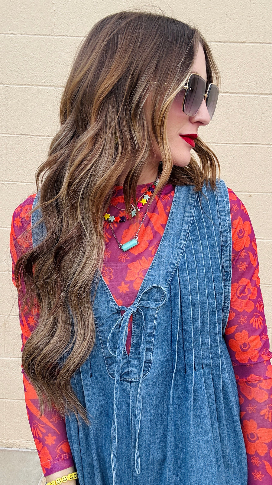 Easy Vibe Denim Romper