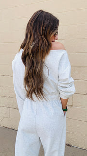 Luxe Comfort One-Shoulder Jumpsuit