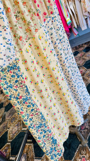 Serene Patchwork Maxi Skirt