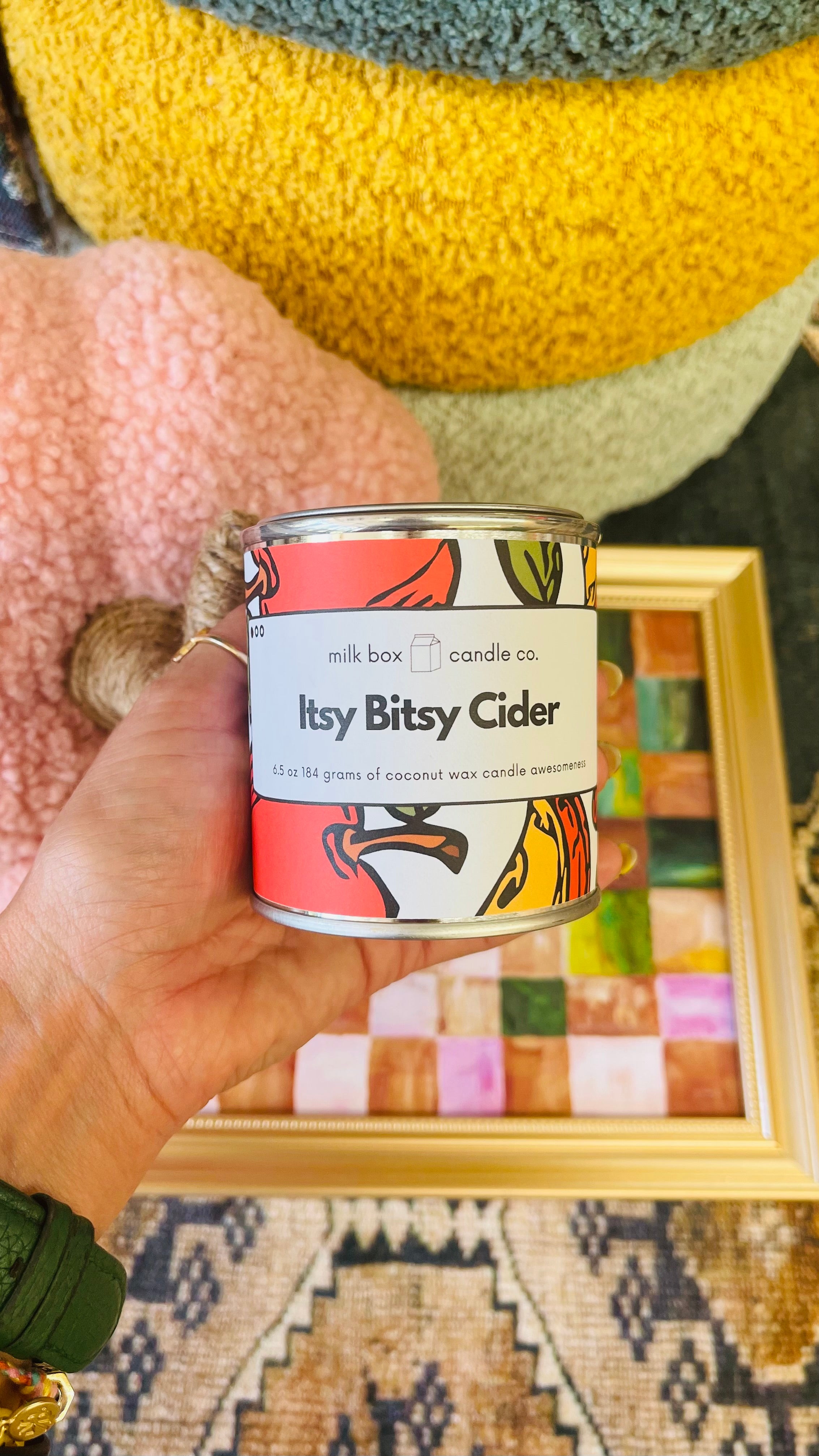 Itsy Bitsy Cider- 100% Recyclable Coconut Wax Candle