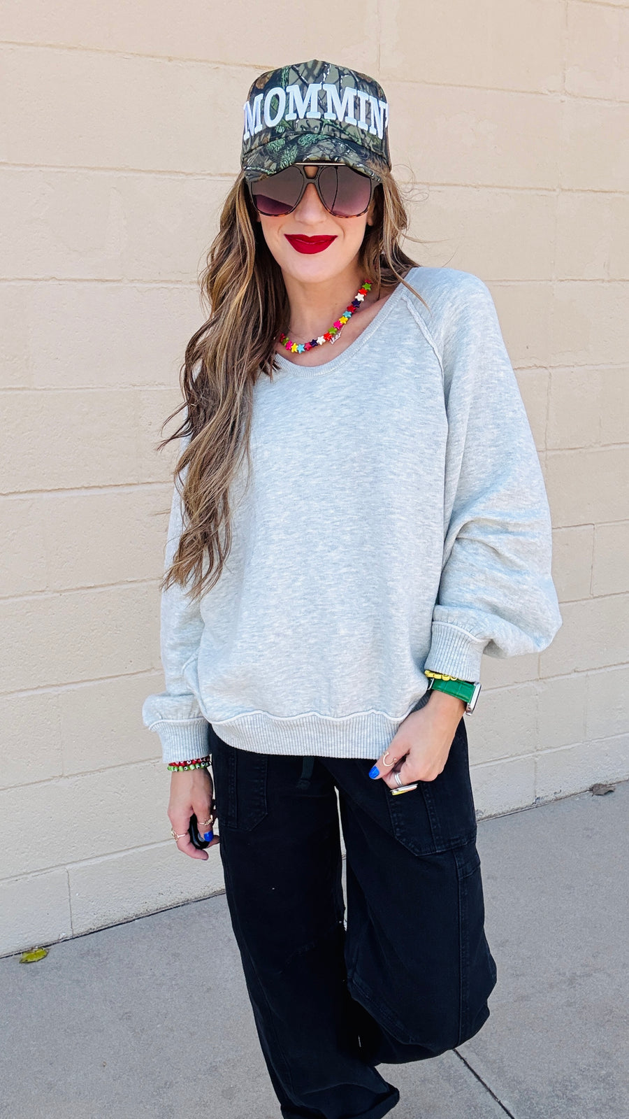 Cloud Comfort Pullover- Heather Oatmeal
