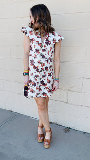 Sutton Floral Printed Mini Dress