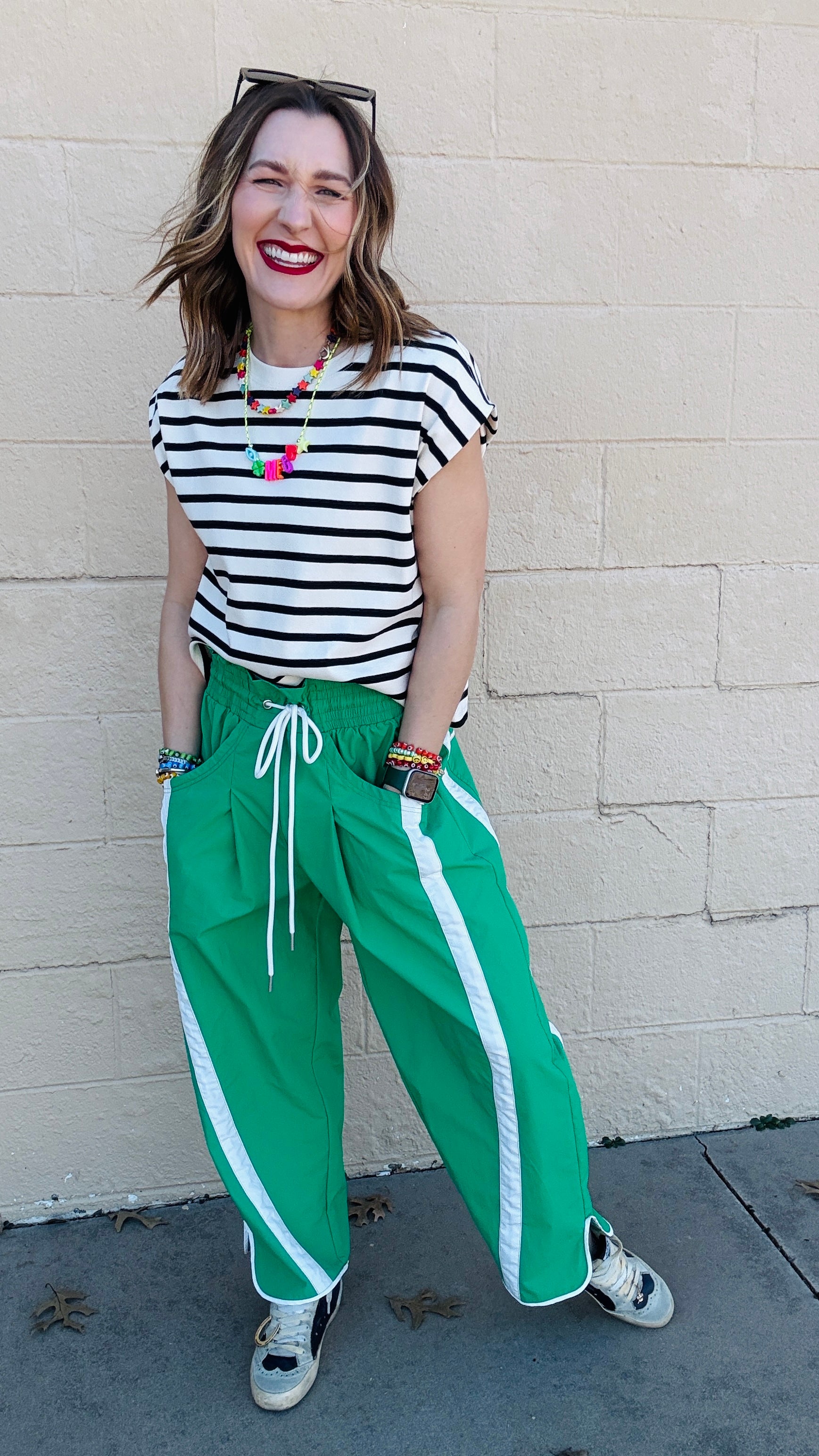 Keepin' it Classic Striped Cap Sleeve Top