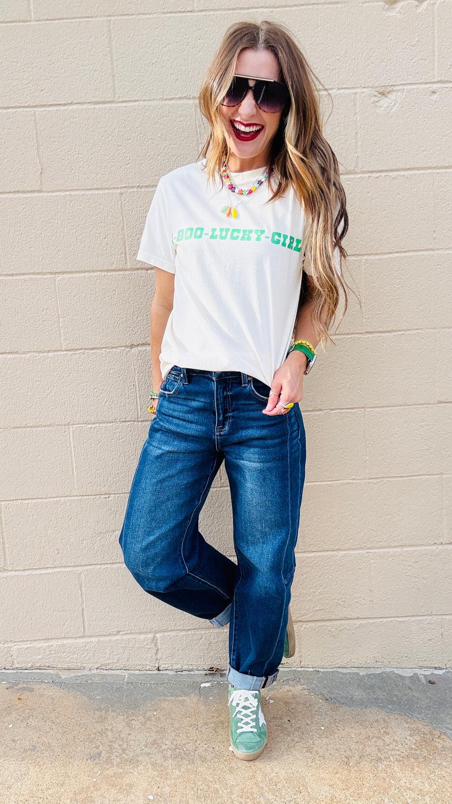Lucky Girl Graphic Tee