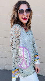 Serenity Stitch Crochet Tunic