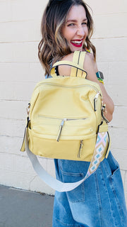 Amelia Vegan Leather Backpack