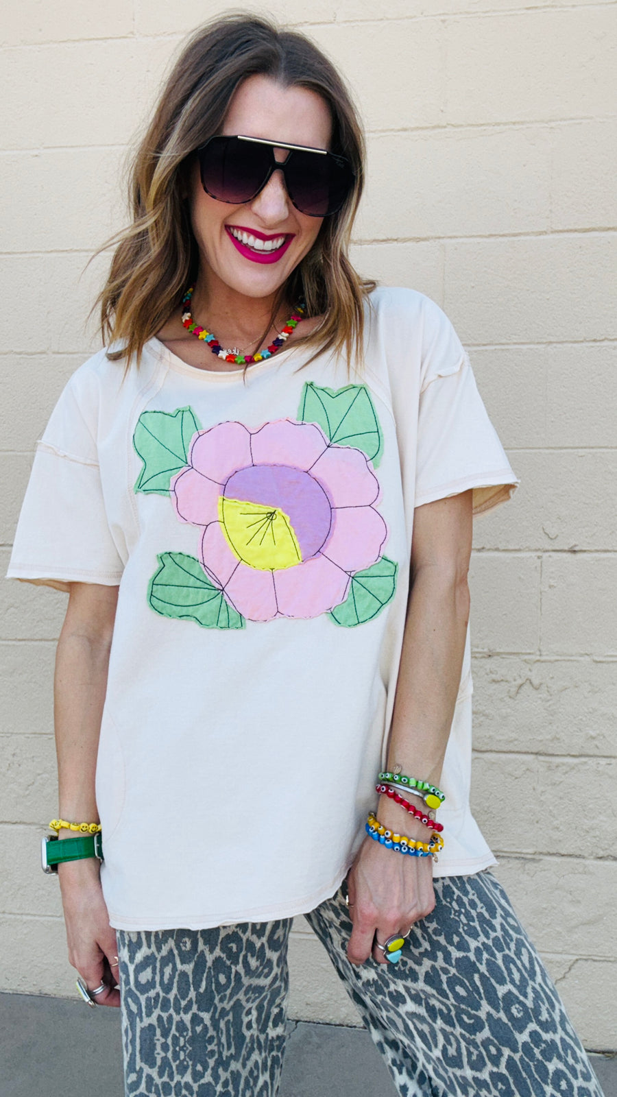 Bloom Boxy Pocket Tee