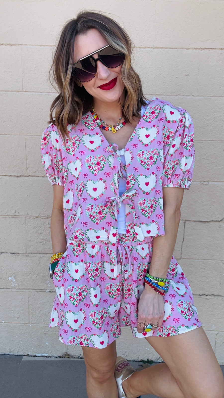 Feel The Love Heart & Floral Set