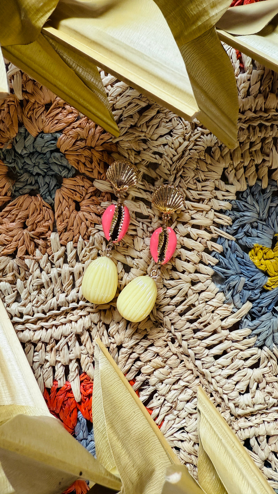 Miami Vice Neon Beach Vibes Drop Earrings - 3 Colors