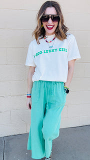 Lucky Girl Graphic Tee