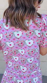 Feel The Love Heart & Floral Set