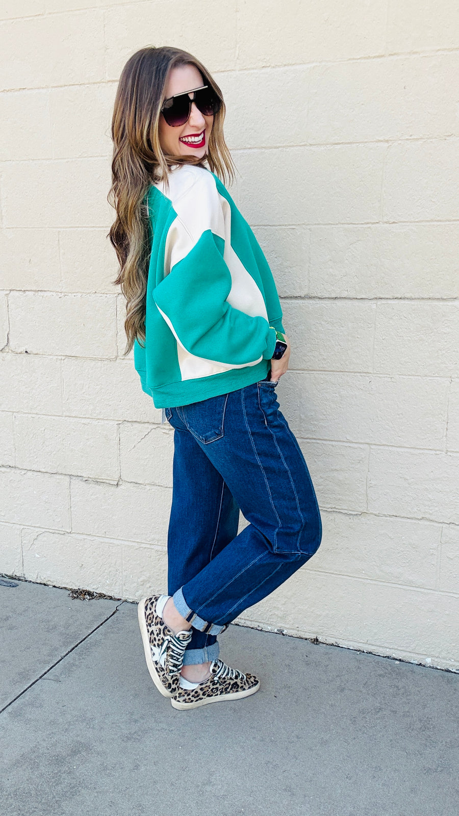Dynamic Stripe Sweatshirt!