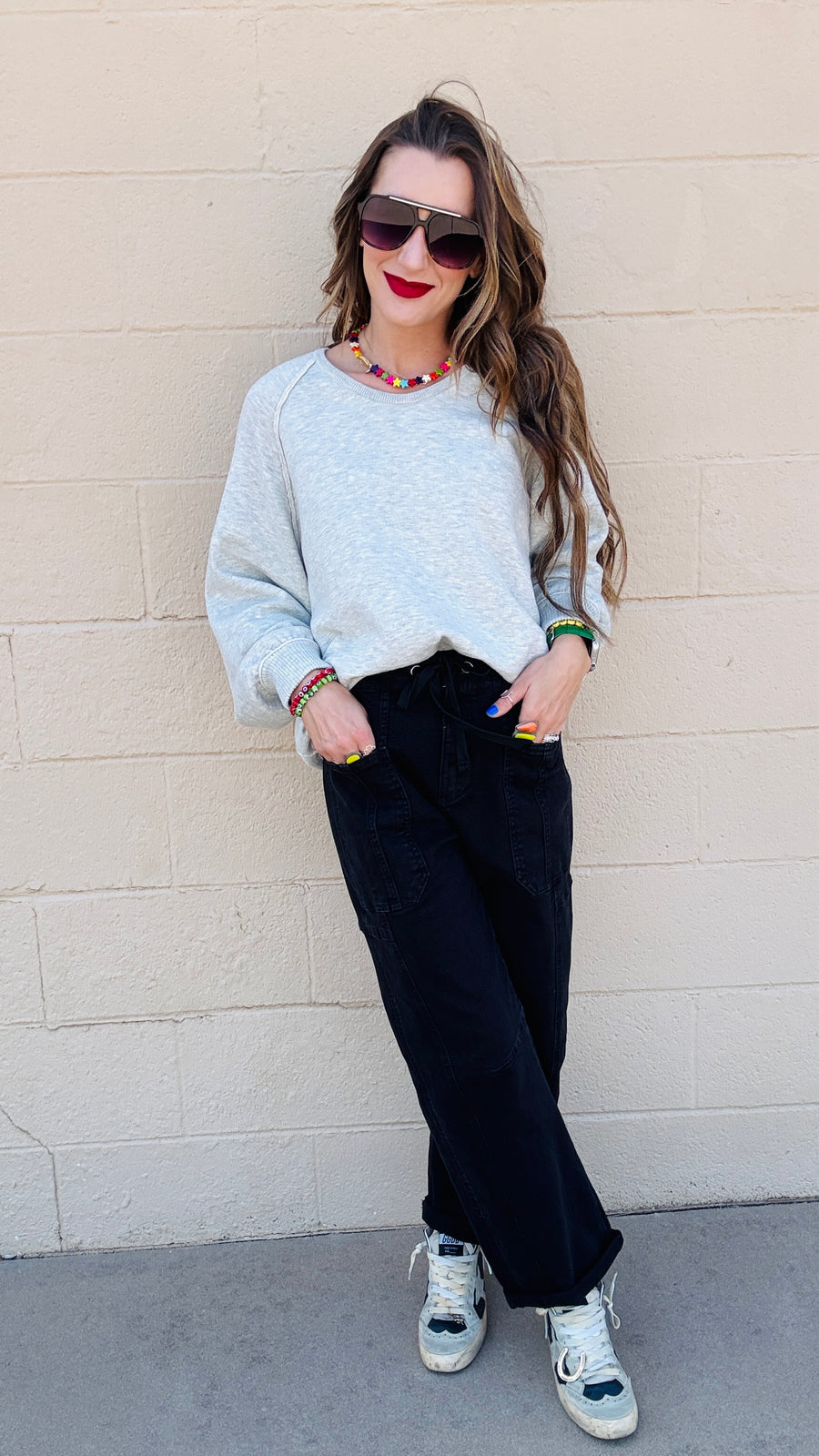 Cloud Comfort Pullover- Heather Oatmeal
