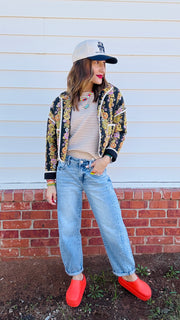 Rylee Floral Printed Jacket