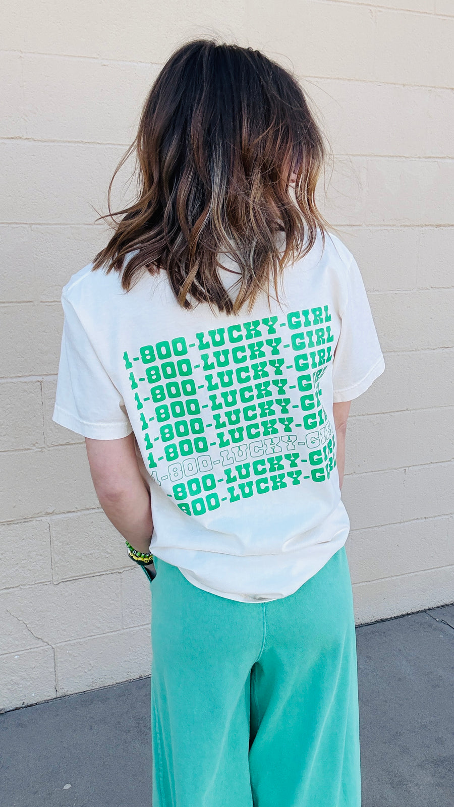 Lucky Girl Graphic Tee