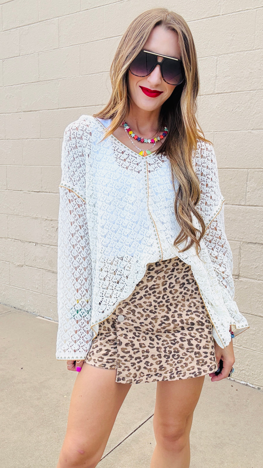 Enchanted Lace Hooded Top