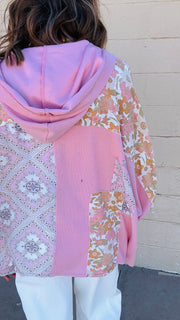 Blossom Haven Hooded Top