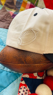 Football Black & Cream Trucker Hat