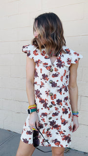 Sutton Floral Printed Mini Dress