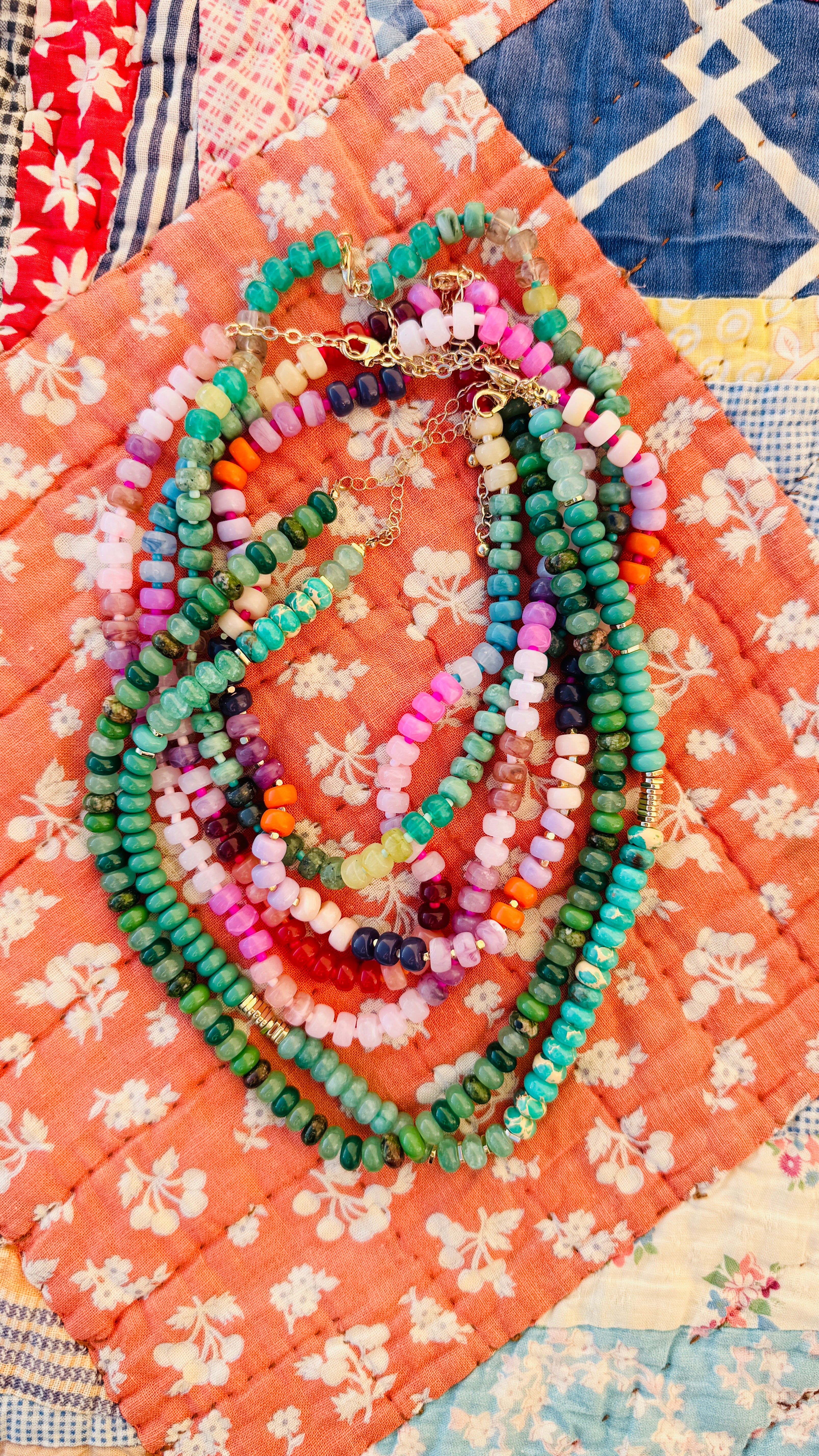 Candy Color Pop Necklaces - 6 Colorways