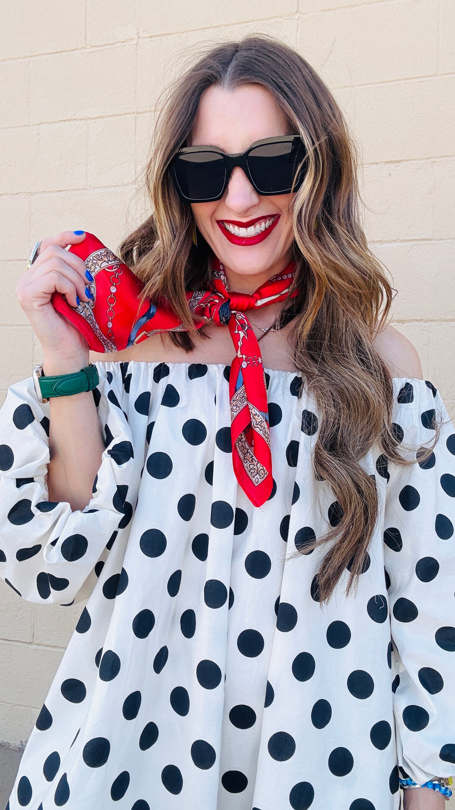 Forever Red Scarf