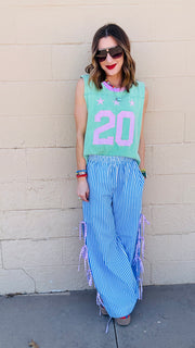 Sail Away Striped Pants