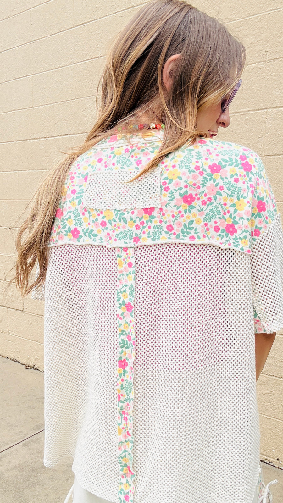 Sun Meadow Waffle Weave Shirt