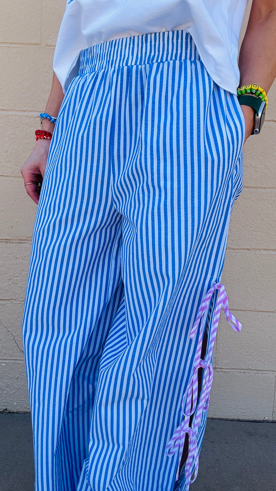 Sail Away Striped Pants