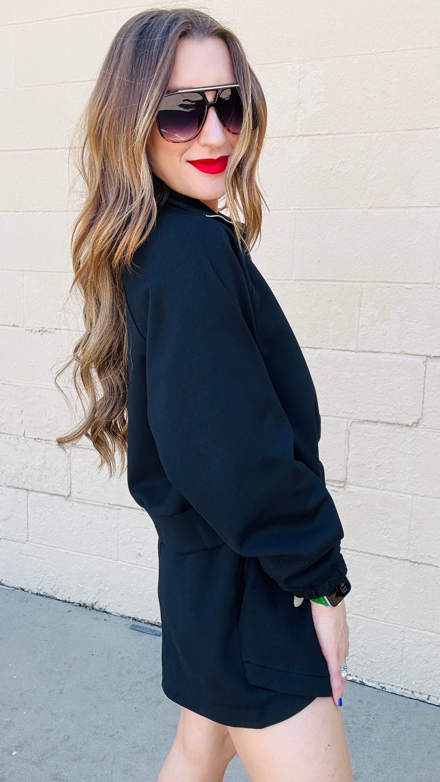 Zipline Cropped Pullover