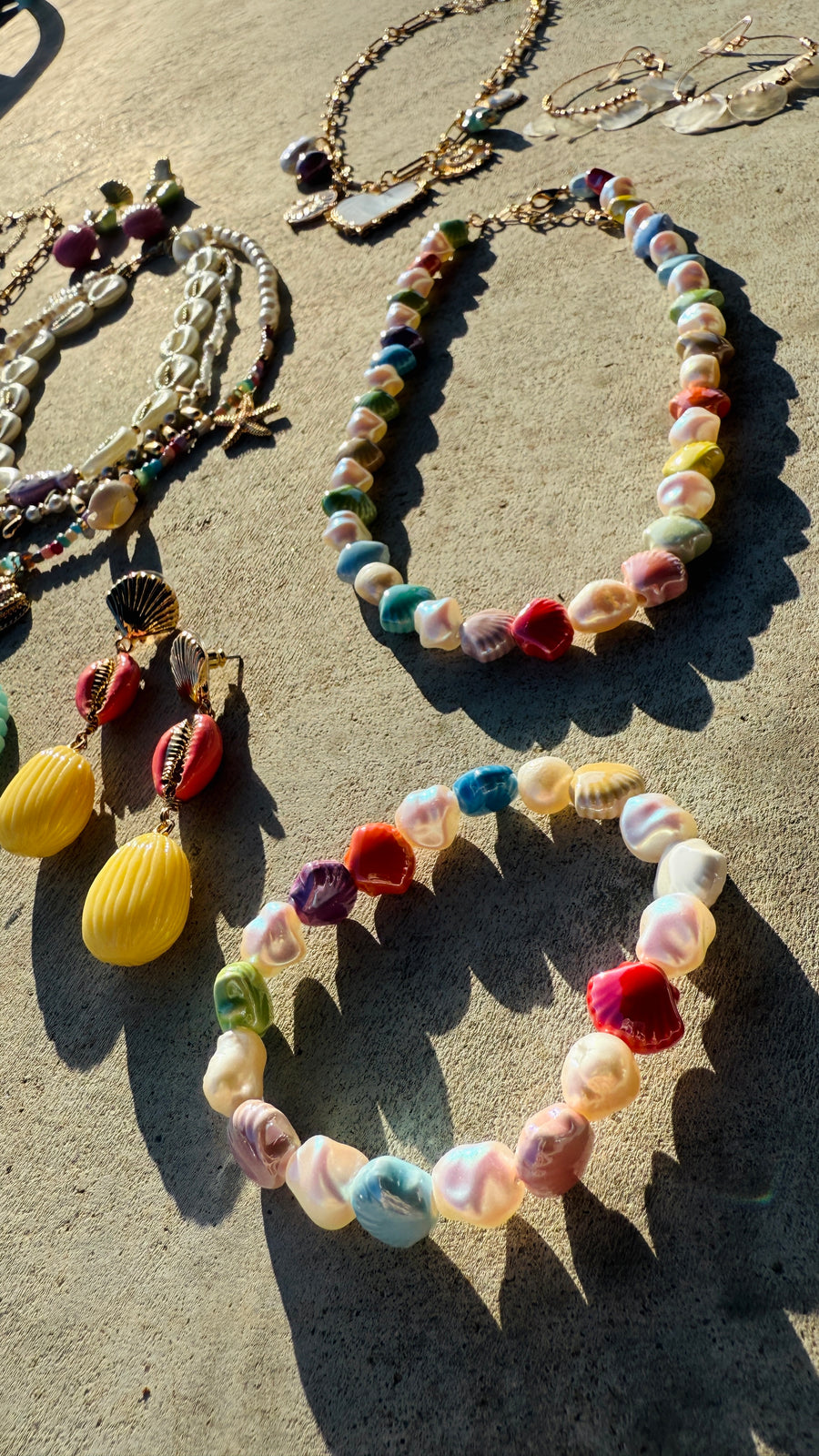 By the Sea Beaded Necklace