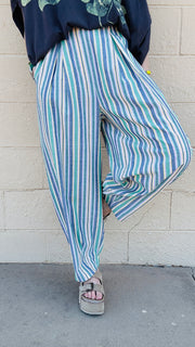 Sundrenched Striped Pants