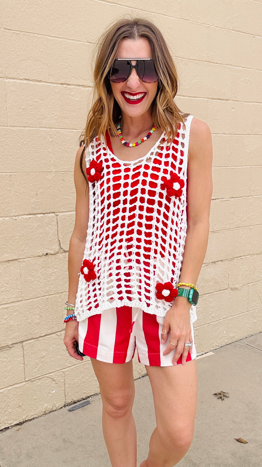 Roselle Crochet Top