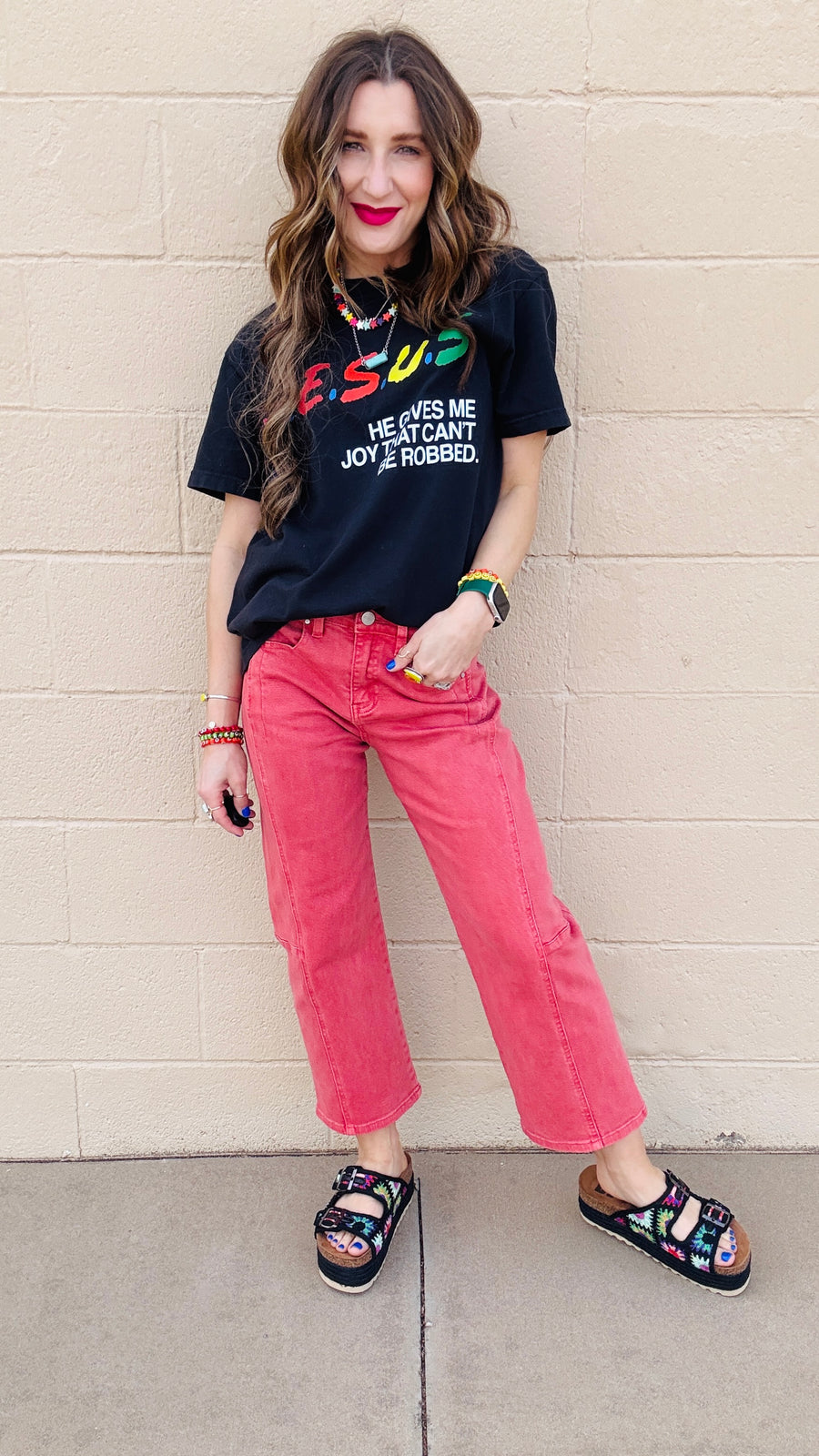 Brick Lane Crop Wide-Leg Jeans
