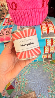 Merrymint - 100% Recyclable Coconut Wax Scented Candle