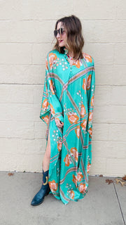 Lady Love Satin Kaftan